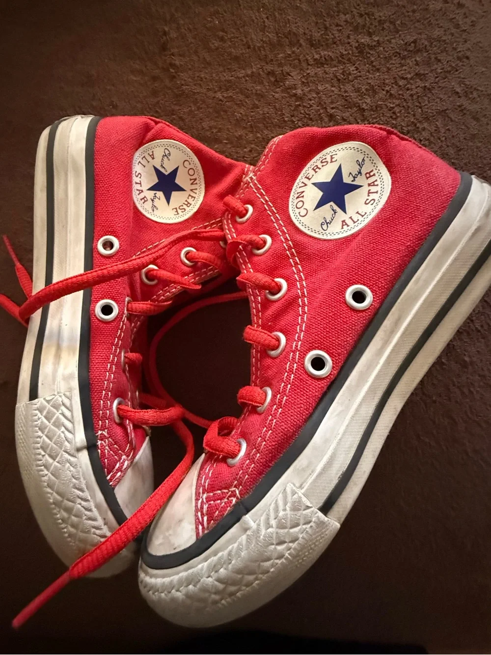 Converse Kids Red Chuck Taylor All Star Low Top Sneakers